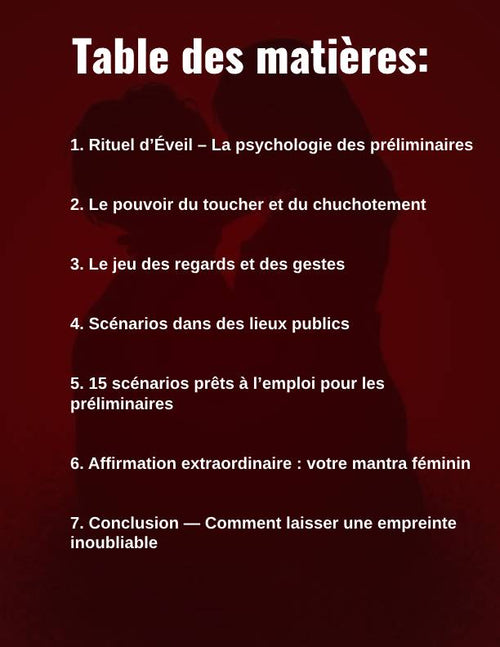 Maître des préliminaires – Techniques qui le rendront accro